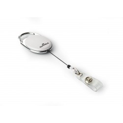 Durable 8324 02 Badge Reel Style White